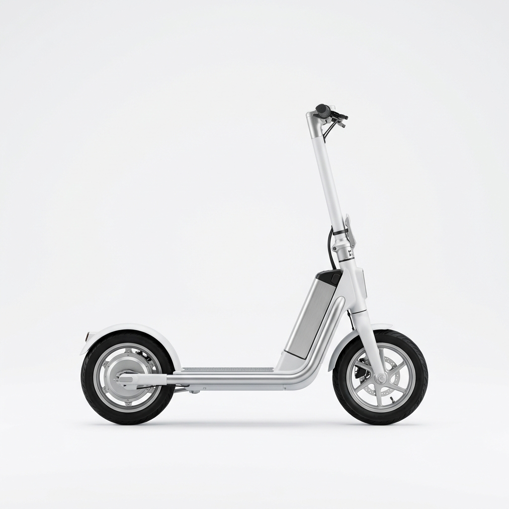 Compact E-Scooter Λευκό