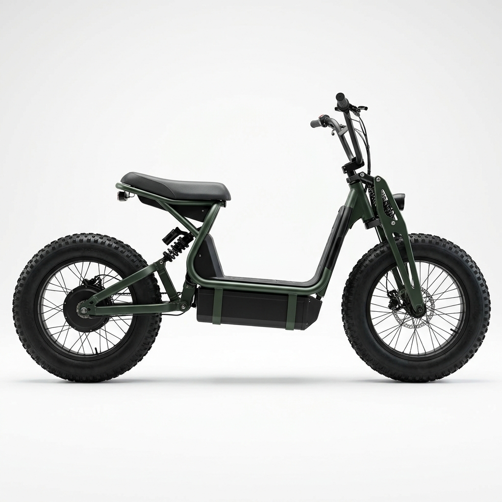 Off-Road E-Scooter Χακί