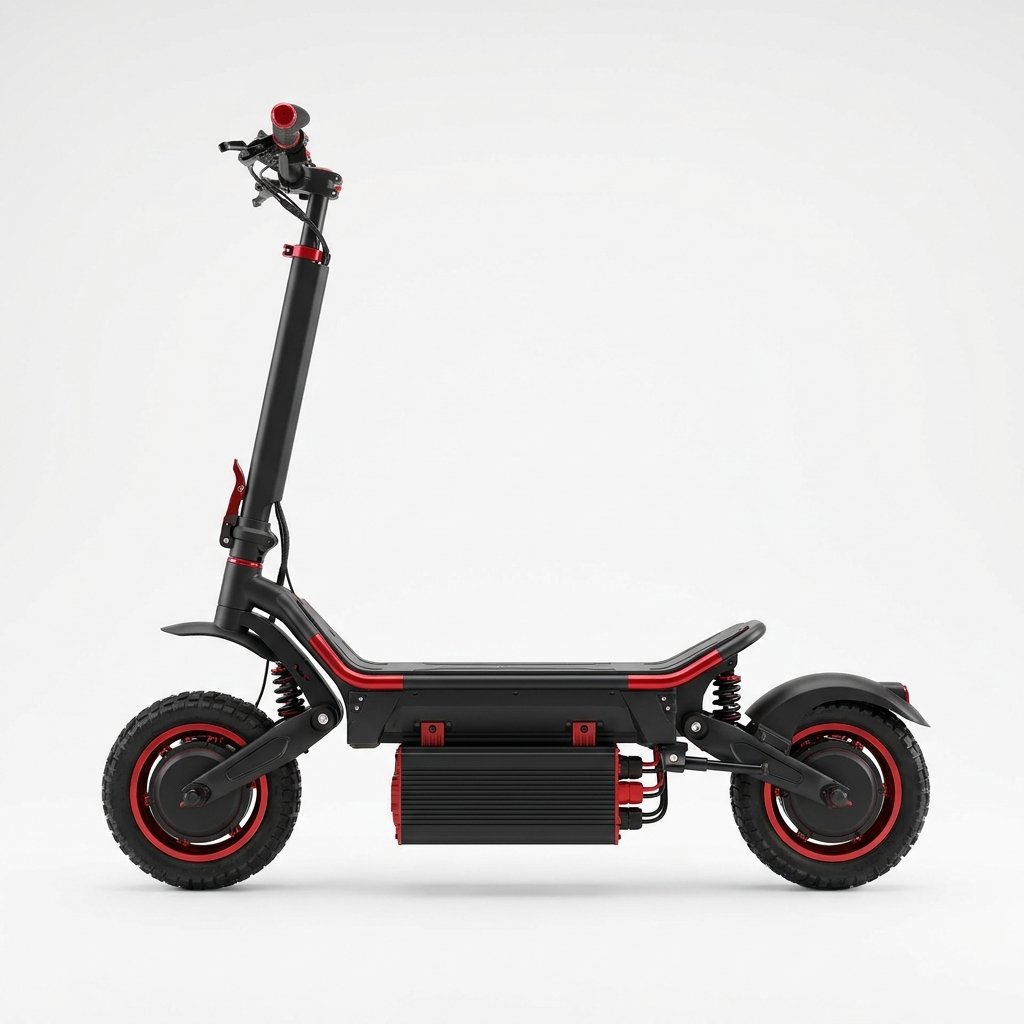 Sport E-Scooter Κόκκινο
