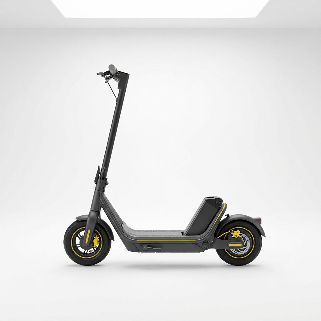 Wide-Deck E-Scooter Κίτρινο